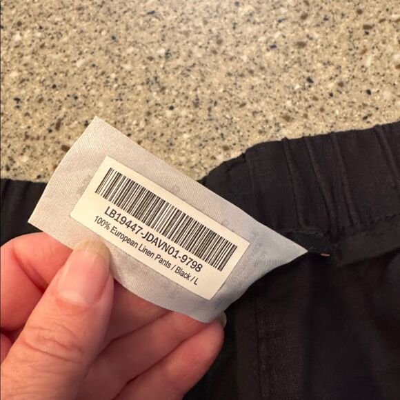 QUINCE 100% European Linen Black Pants - Picture 10 of 13